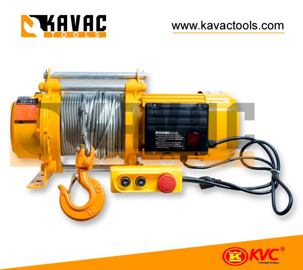 KVC-46-WINCHE ELECTRICO MONOFASICO CDK1 500KG X 30M